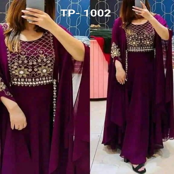 Maroon Cotton Unstitched Afsan Print Glorious Design High Quality Fabric, Stylish Design, And Comfortable Salwar Kamiz {Three Piece} - 3 Pice Dress(1002)