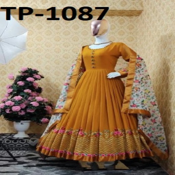 New exclusive Rangdhonu designed VIP Linen Amburtari Les Work 3 Piece For Stylish Women/Girls(1087)